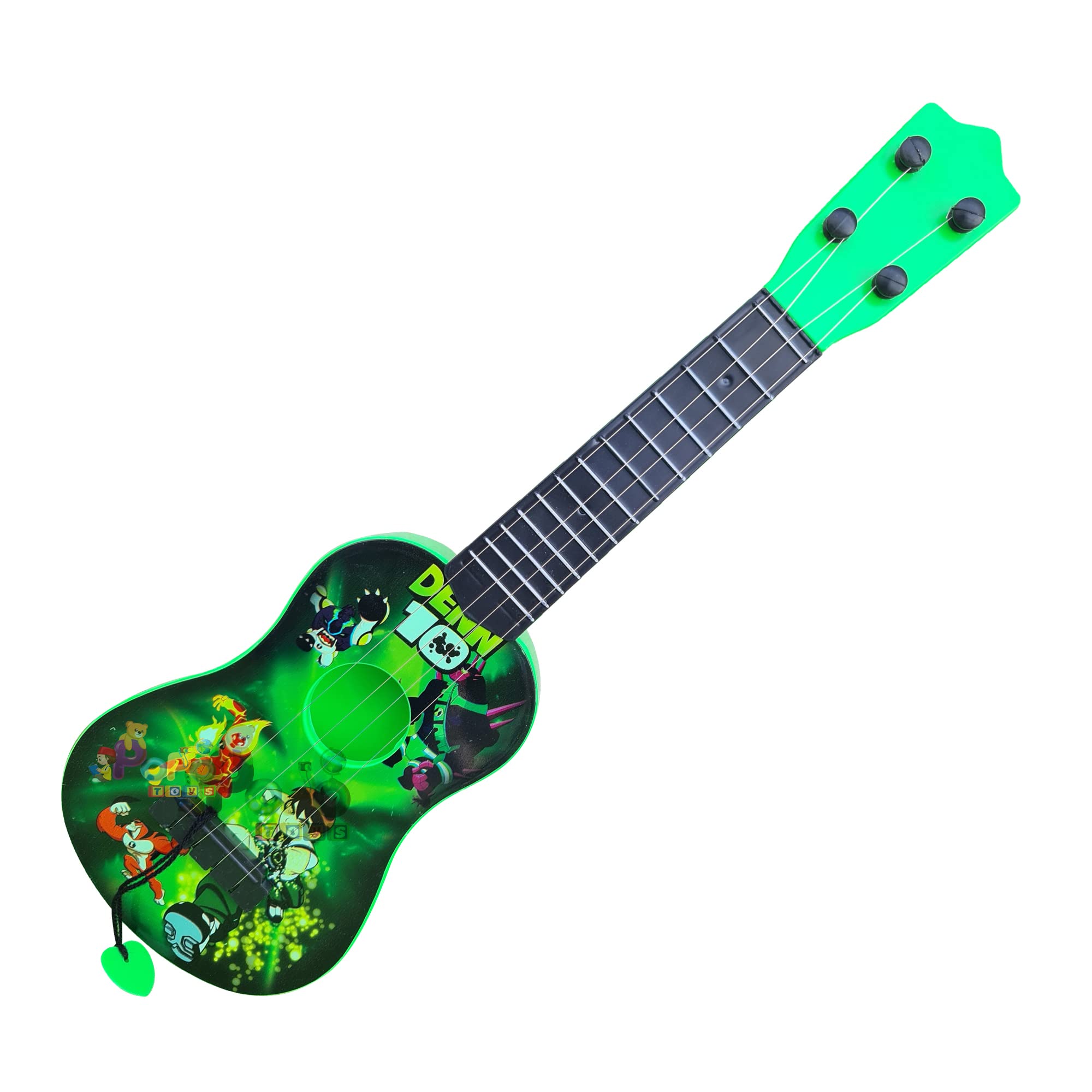 Buy Popo Toys Den-10 4-String Acoustic Plastic Guitar Learning